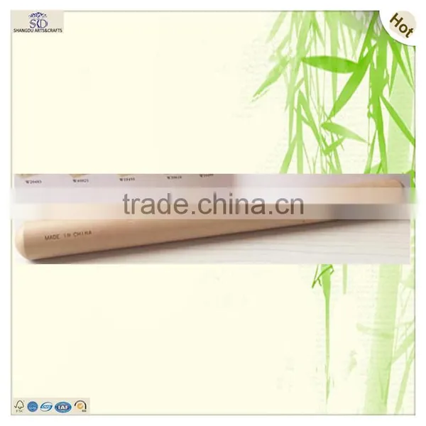 Handmade Instrument Grinding Rounding Poplar Wooden Rolling Pin photo-6