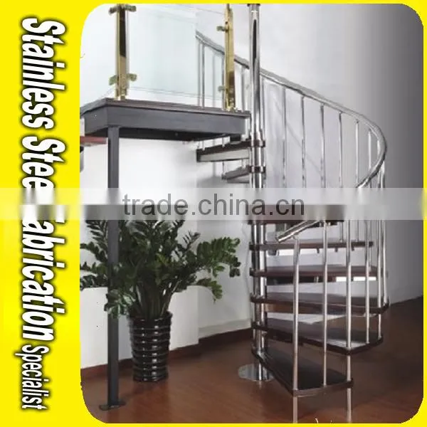 Aluminum Handrails Integral Outdoor Spiral Staircase Prices photo-5