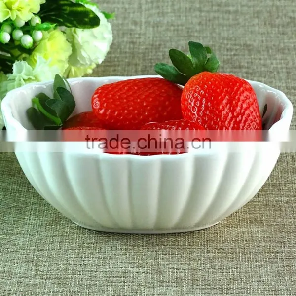 Cheap Stock White Porcelain Fruit&Food Originality Serving Dish photo-4