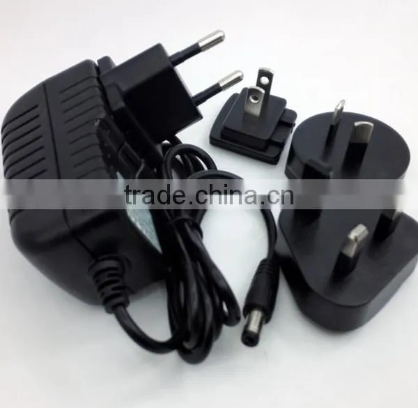 Interchangeable Mains Connectors Switching Power Supply 12V 2A ac Adapter photo-3