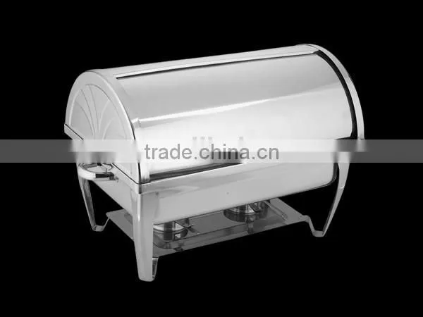 Stainless Steel Roll Top Restaurant Buffet Chafing Dish/food Warmer photo-3