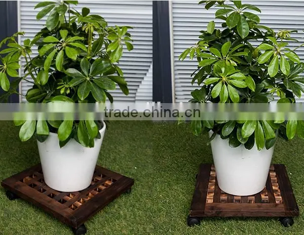 Burning Wood Flower-stand Restoring Ancient Ways photo-2