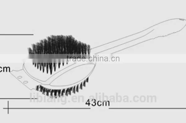 Two Sides Bbq Grill Cleaning Brush With Long Handle photo-2
