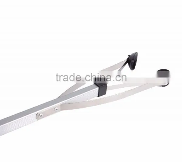 Folding Garbage Reacher Pick up Tool Hand Gripper With Soft Rubber Plunger photo-3
