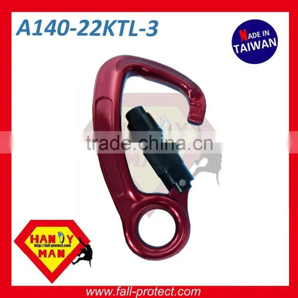 Forged Aluminum Captive Eye Triple Lock Snap Hook photo-3