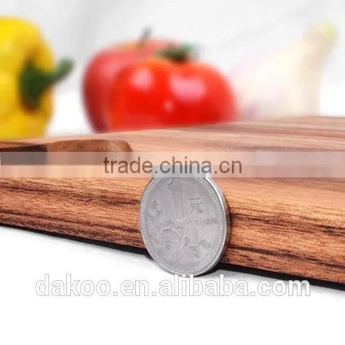 Acacia Wood Chopping Cutting Board With Coated With Edible Oil photo-3