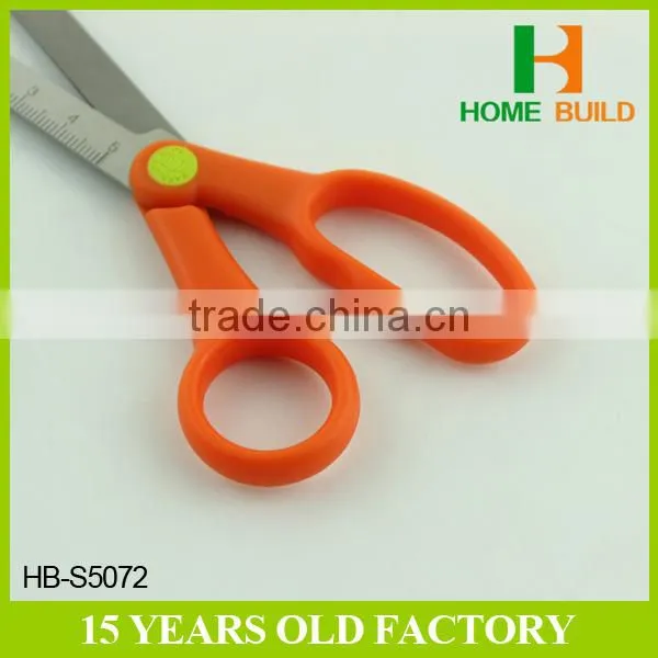 Factory Price HB-S5072 Soft Handle And Round Blade Kids Safety Scissors photo-6