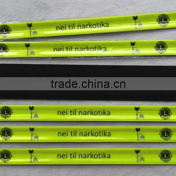 Reflective Slap Wrap Slap Band Wristband For Promotion photo-3