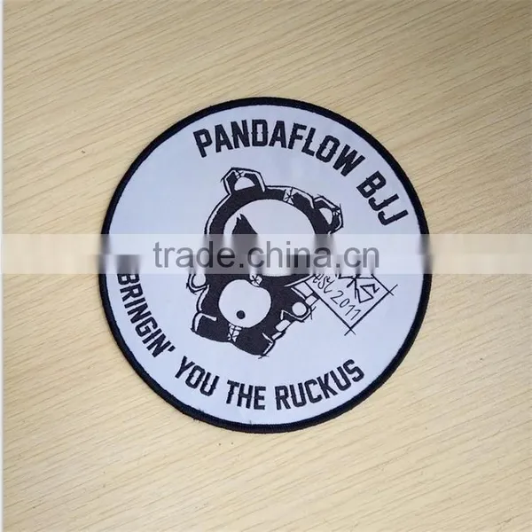 China Direct Factory Wholesale Fashion Woven Patch for Garments photo-6