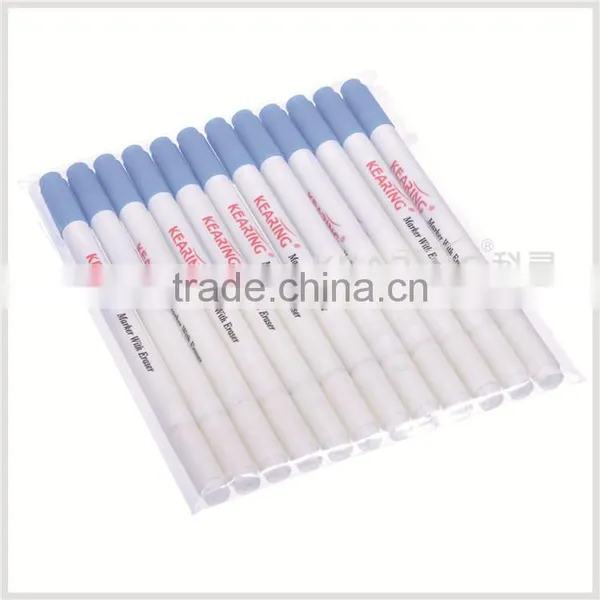 2017 New Kearing Blue Marker Pink Fabric Paint Fabric Markers For Black Fabric photo-4