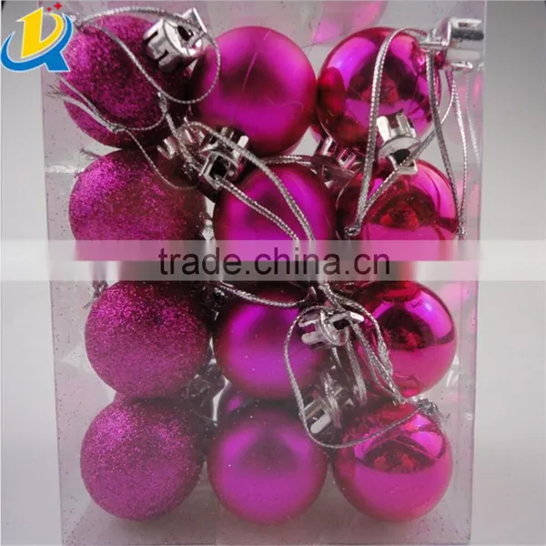 Christmas Decoration Colorful Custom Christmas Ornaments Plastic Ball photo-4