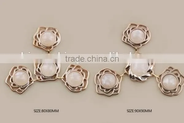 Zinc Alloy Jewelry Decoration for Clothing Shoes Bags Gold Garment Bags Shoes Accessories photo-2