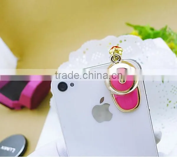 Hot Selling Baseball Hat Shape Phone Dustplug Wholesale Metal Pendant Charm Phone Accessories photo-5