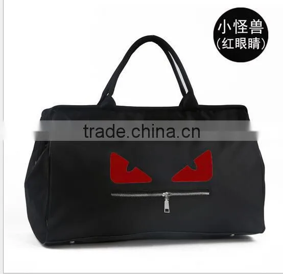 2016 Fashion Handbag Backpack Female Korean Pu Small Monster Simple Backpack Leisure Travel Bag Bag of Wind photo-2
