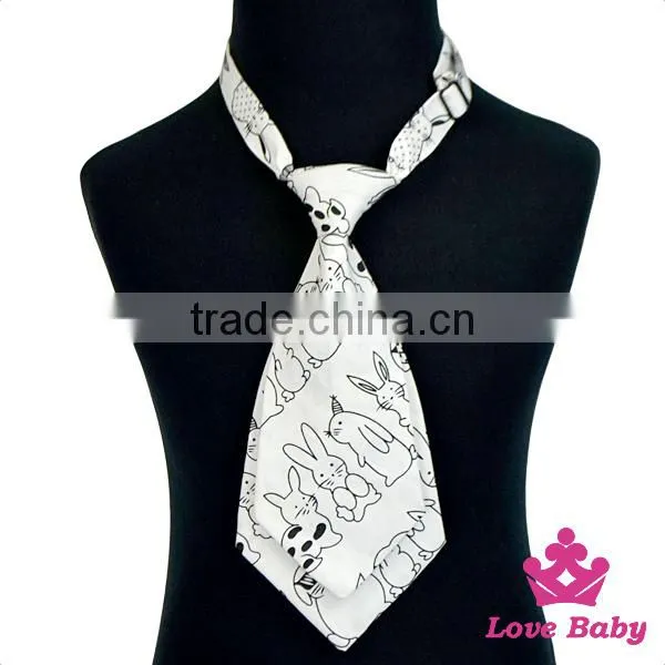 Hot Sale Neckcloth Multicolor Elastic Tie Baby& Kids Bow Ties Cheap Boy Necktie photo-2