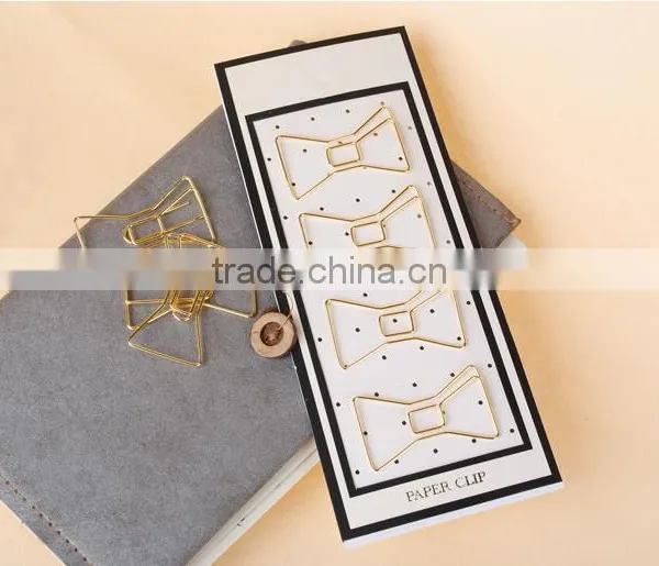 Planner Paper Clip Bowknot Shape Metal Clip Planner Accessories photo-3
