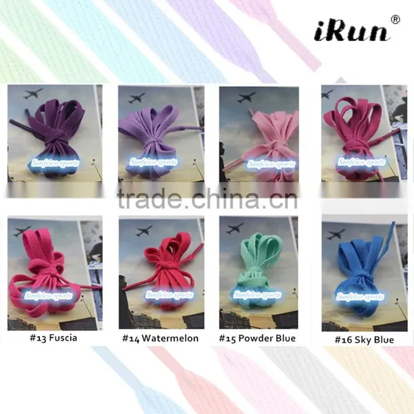 Flat Sneaker Shoelaces~8mm Flat Shoelaces~Plain Fat Shoelaces~Flat Athletic Shoe Laces~NO MOQ~57 Colors Available~Accept Custom photo-5
