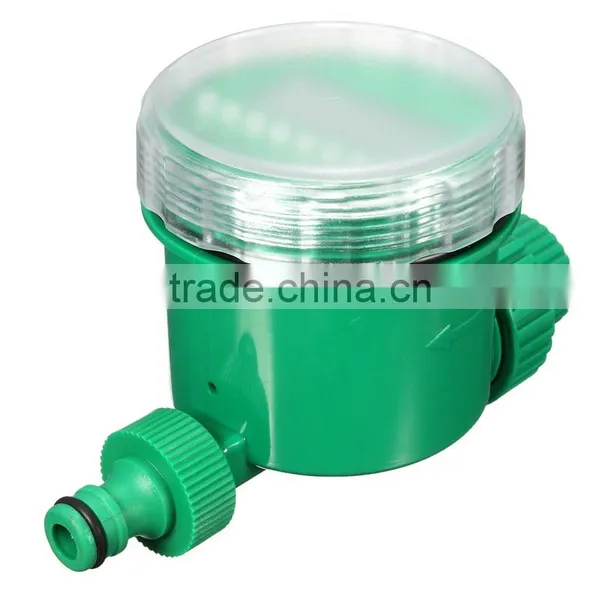 Green English Version LCD Home Digital Electronic Intelligence Water Timer Garden Irrigation Controller Water Programs System photo-3