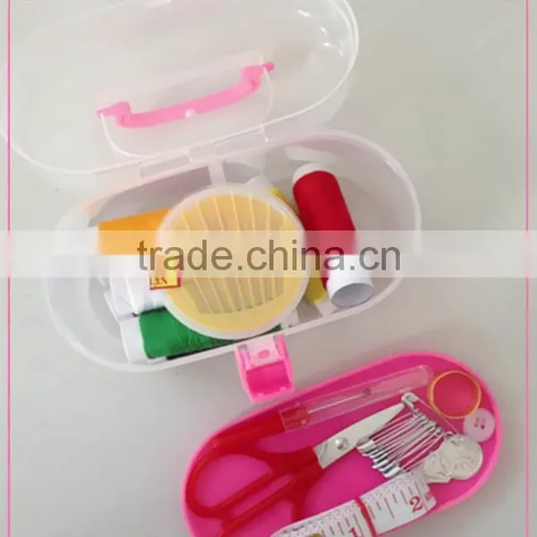 Full Complete Pink Sewing Kit With Plastic Box photo-4