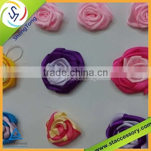 Decorative Ribbon Flowers Handmade Ribbon Flower Decoration photo-6