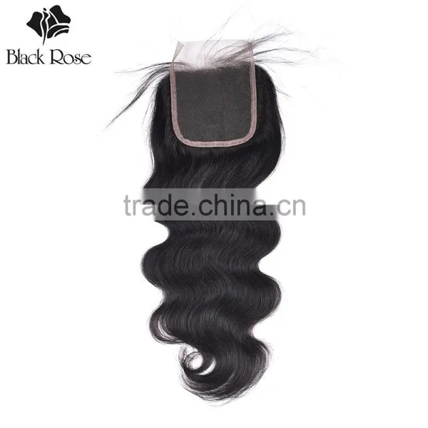 2017 Hot Selling Cheap Natural Color Free Parting Lace Closure photo-2