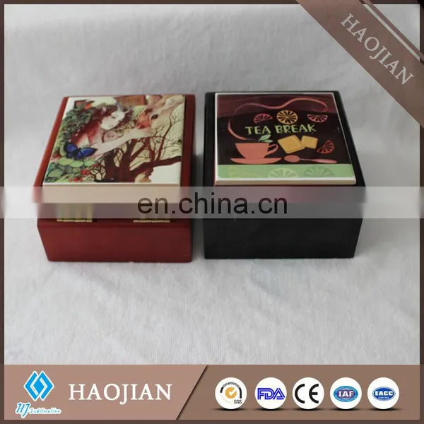 Sublimation Square Wood Box photo-4