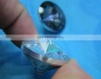 2017Sale Botones Wholesale Rhinestones Buttons 14mm to 45mm Bauhinia Soft Package Crystal Buckle Sofa Decorative Glass Button photo-2