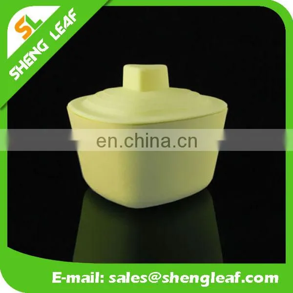 Heart Shape Foldable Silicone Food Bowls photo-2