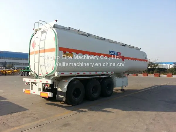 Best Price 3 Axles Fuel Tanker Trailer for Oil Transport 45000 Litre Oil Tanker Trailer photo-3