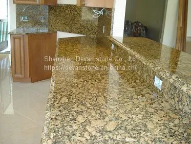 Giallo Veneziano Fiorito Beige Granite Countertops Granite Wall Tiles photo-2