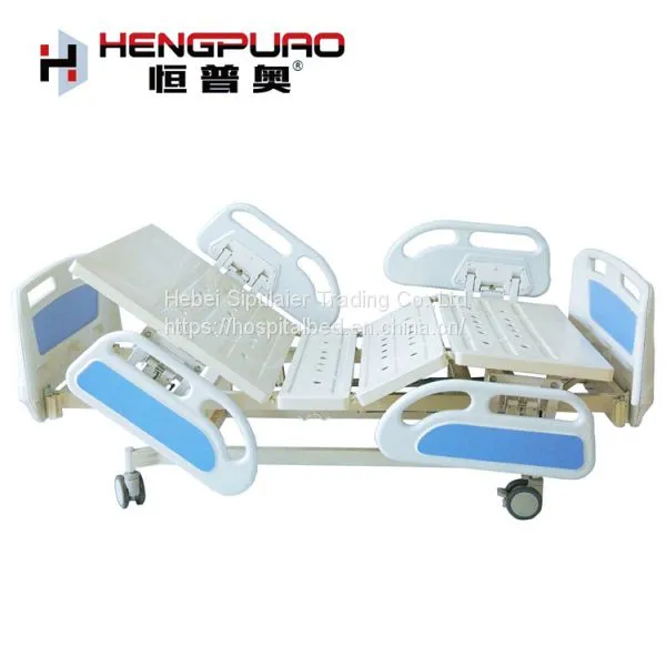 Cheap Two Function Hospital Equipment Elderly Use Medical Bed With Wheel photo-2