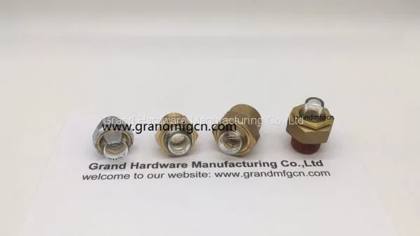MNPT Brass Oil Sight Glass for Gearbox,speed Reducer,compressors,cooling System photo-4
