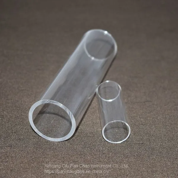 Customized High Resisting Large Diameter Quartz Glass Tube photo-3