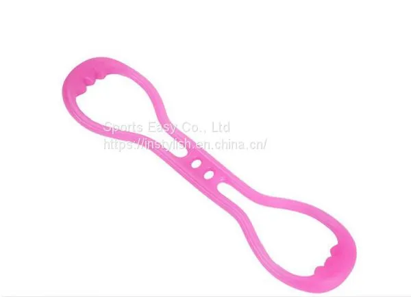 Wholesale Cheap Cost Elastic Traning Bands TPR Figure 8 Stretching Bands photo-2