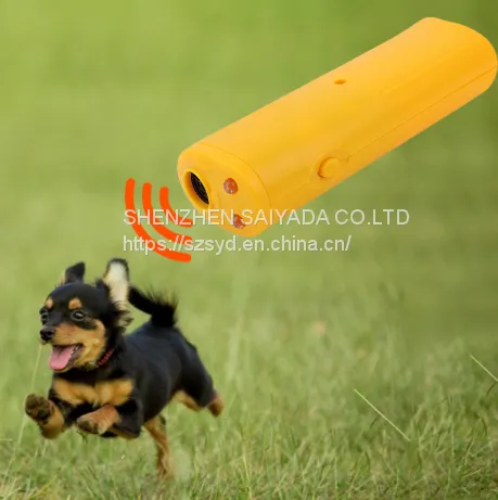 Pet Dog Repeller Anti Barking Stop Bark Training Device Trainer LED Ultrasonic 3 in 1 Anti Barking Ultrasonic Without Battery photo-5