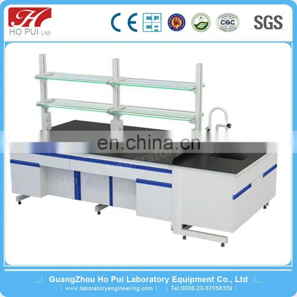 School Science Lab Equipment Epoxy Resin Top Lab Bench Table photo-3
