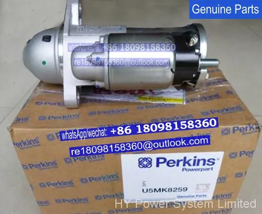 U5MK8260 U5MK8261 U85086800 T430710 U5MK8259 Perkins Starter Motor for Engine 403/404/400 Series photo-2