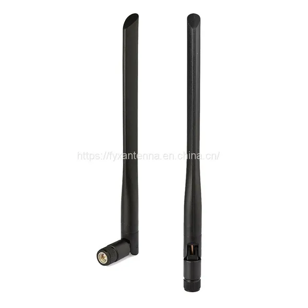 Blade Rubber Swivel 5G Wifi Antenna SMA Dipole Antenna 3300-3800MHz photo-3