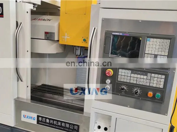Low Cost VMC550 High Precision Small 3/4 Axis Vertical Cnc Mill Milling Machine Machining Center photo-4