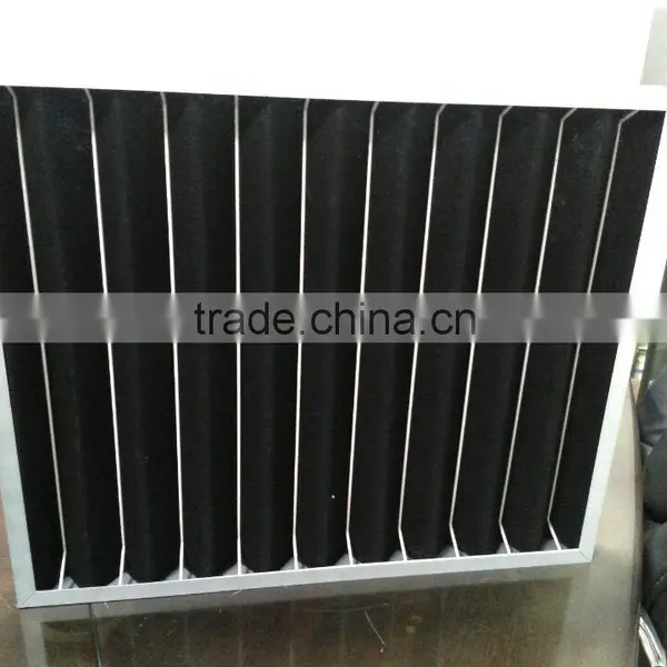 Central Air Conditioning Pleated Furnace Synthetic Filter Media Panel Ahu Filter photo-2