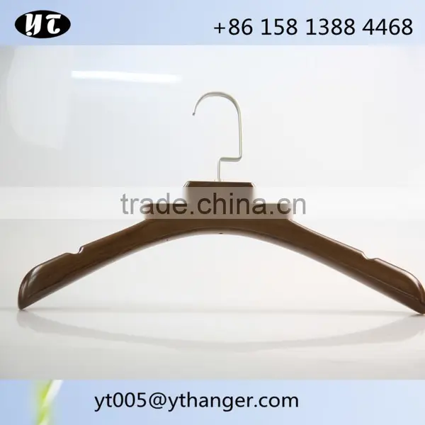 Luxury Brown Wooden Hanger and Pants Hanger for Coats photo-4