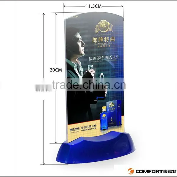 2015 New Products Restaurant Equipment Led Restaurant Menu Display Stand photo-5