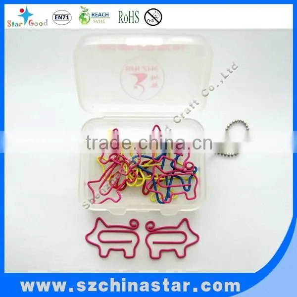Excellent Quality Small Square PP Box Paper Clip photo-5