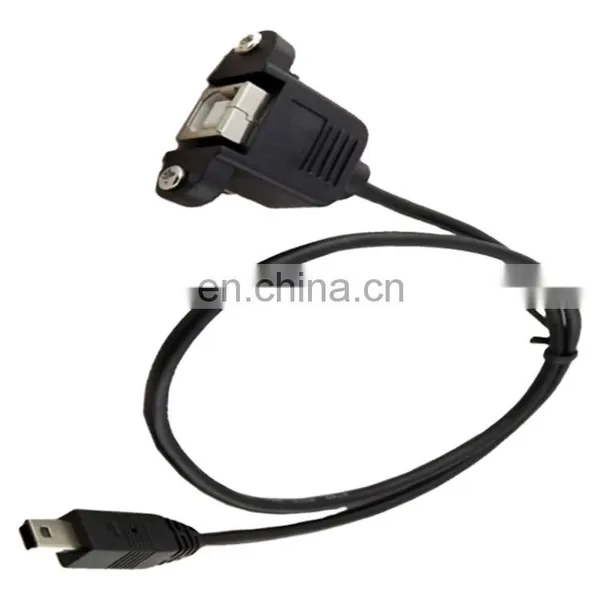 Fastest USB Connector 2.0 MMG / 5pin Mini Data Cable Copper K38 Pair photo-4