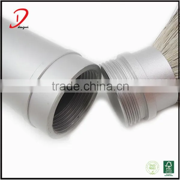 China Manufacturer Private Label Metal Handle Retractable Shaving Brush photo-4
