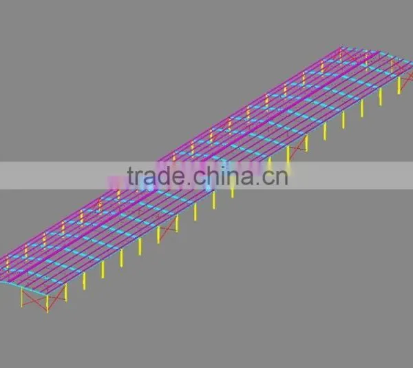 Column & Beam Steel Building With C / Z Channel for Purlin photo-3