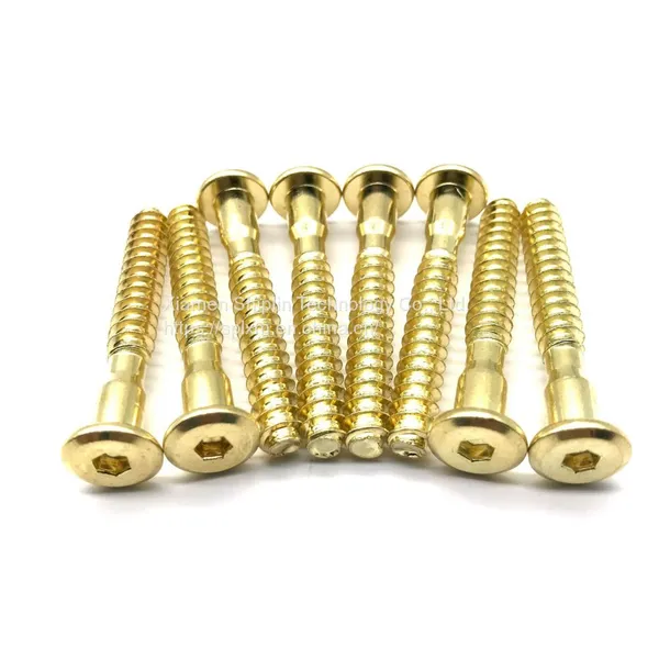 Factory direct non-standard chamfered flat head hexagon socket straight repair screws