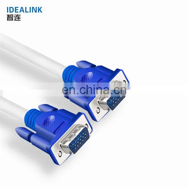 Oem Welcome 15m Vga 15pin Male to Male pc Monitor tv Projector Cable 34 Vga Cable