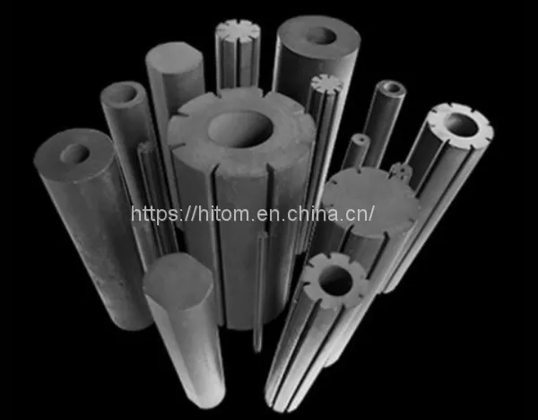 Solid Hollow Fluted Grooved Ferrite Impeder Ferrite Core Ferrite Rod Magnetic Bar for Tube Mill photo-2