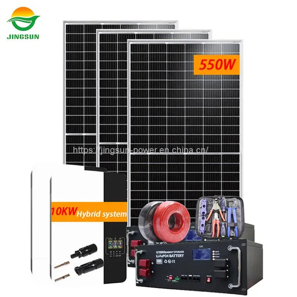 10KW Hybrid Solar System 710W Solar Panels
